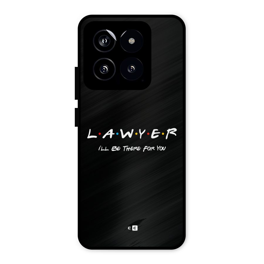 Lawyer For You Metal Back Case for Xiaomi 14