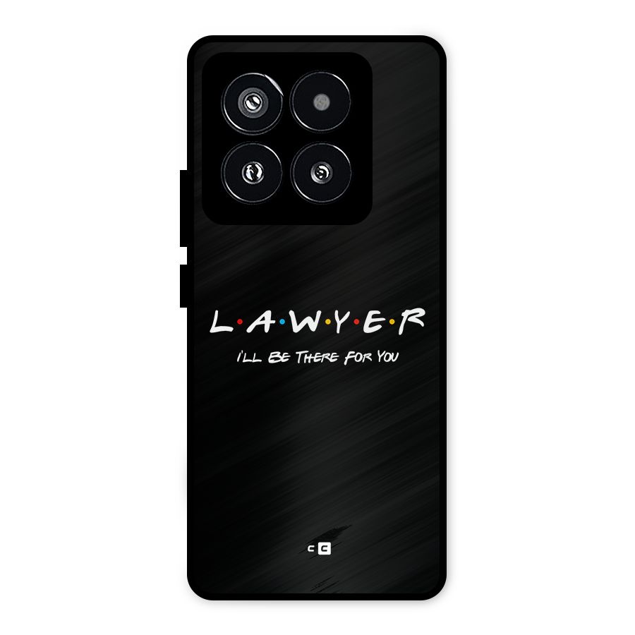 Lawyer For You Metal Back Case for Xiaomi 14 Pro