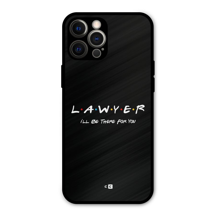 Lawyer For You Metal Back Case for iPhone 12 Pro Max