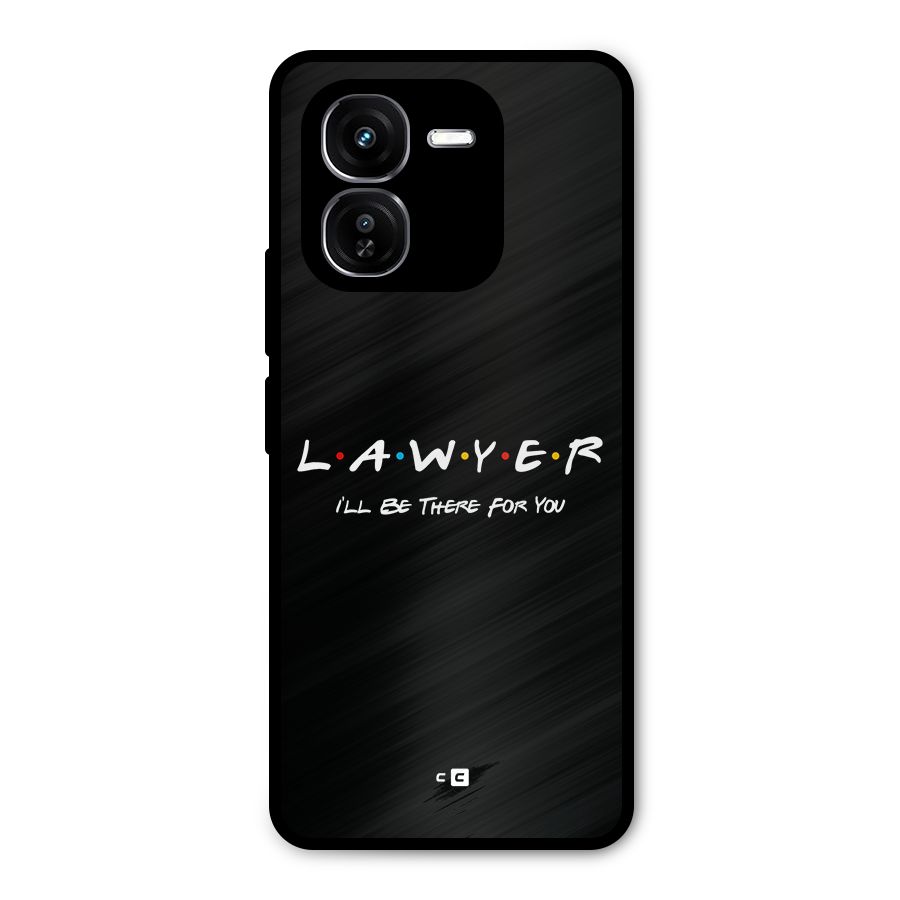 Lawyer For You Metal Back Case for iQOO Z9x