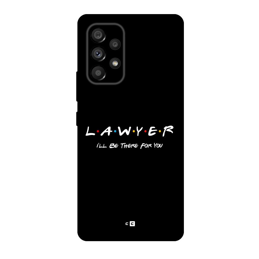 Lawyer For You Original Polycarbonate Back Case for Galaxy A53 5G
