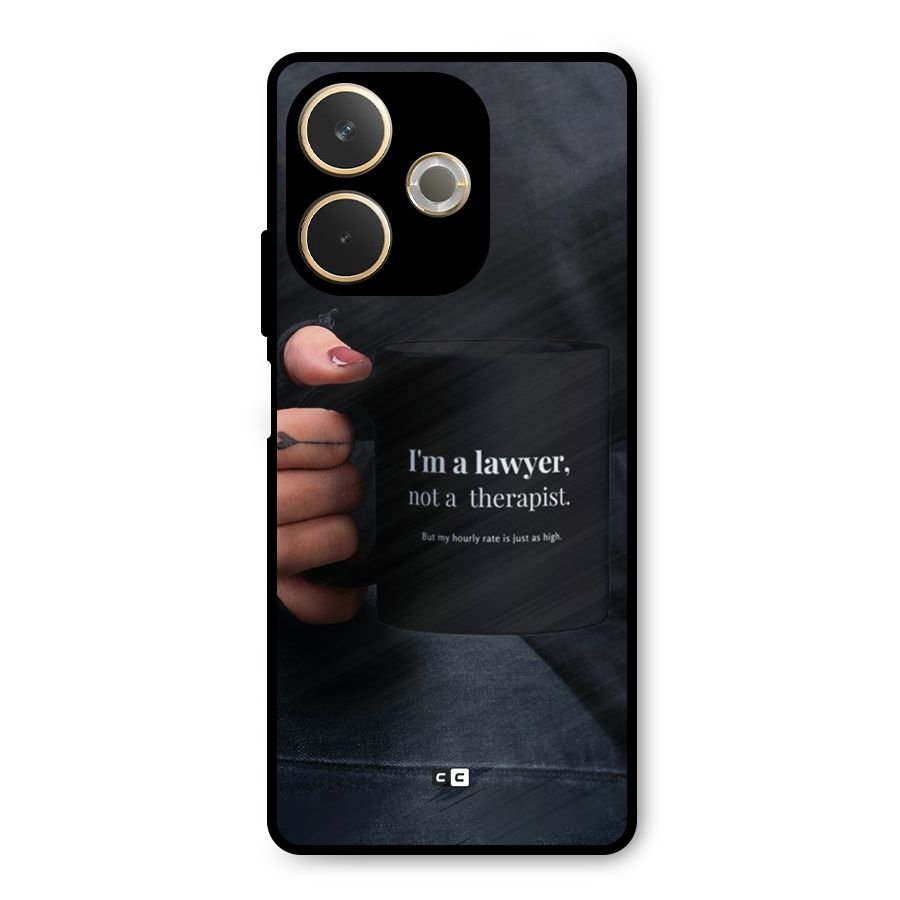 Lawyer Not Therapist Metal Back Case for Oppo A5 Pro