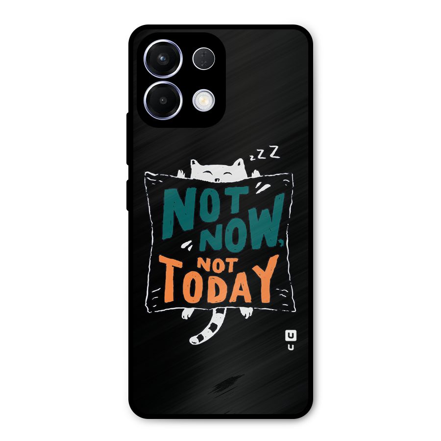 Lazy Cat Not Today Metal Back Case for Oppo K13
