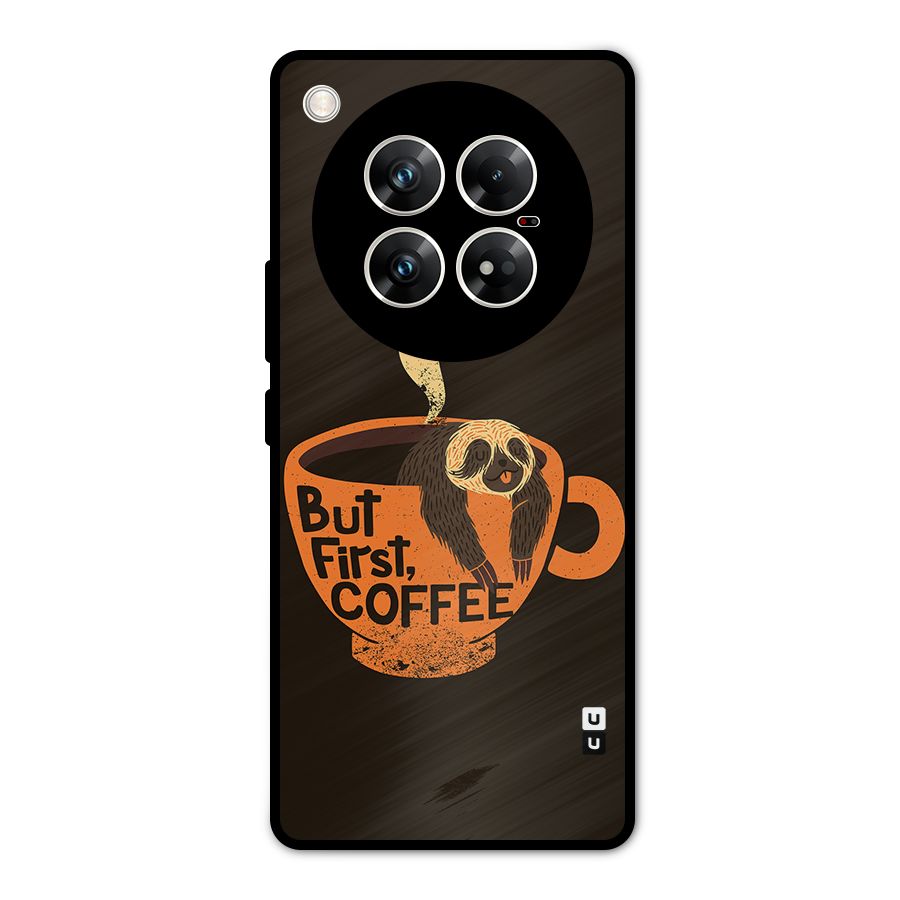 Lazy Coffee Metal Back Case for Infinix Zero 40 5G