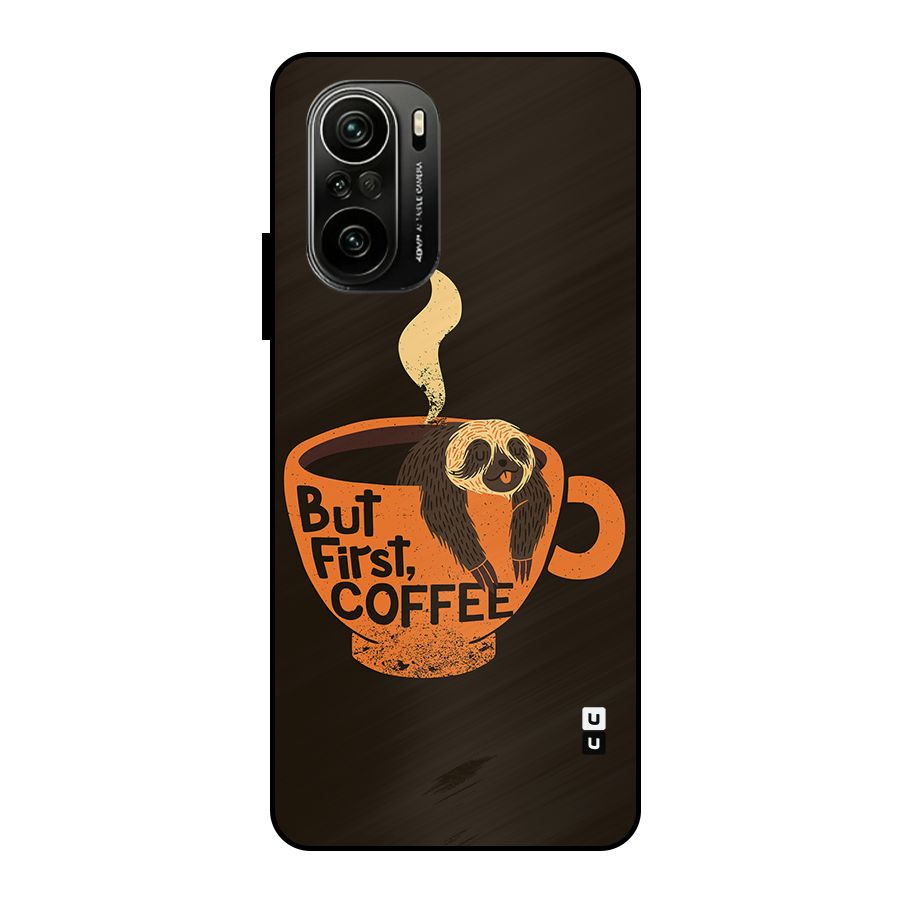 Lazy Coffee Metal Back Case for Mi 11x