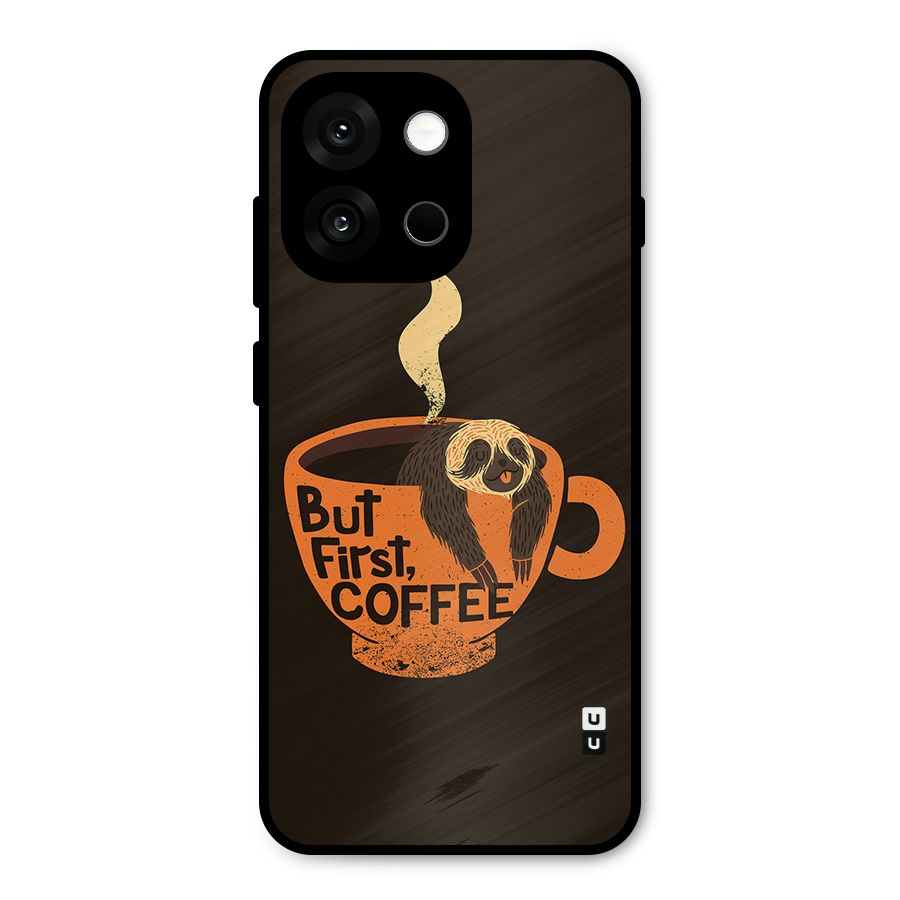 Lazy Coffee Metal Back Case for OnePlus 13s
