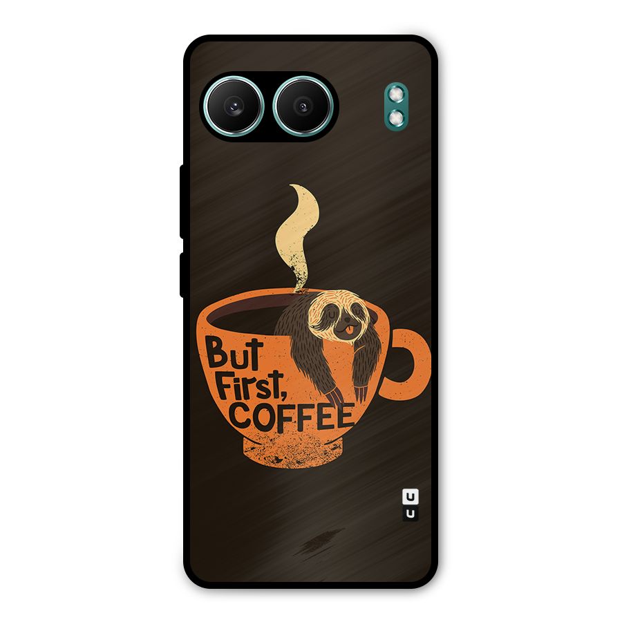 Lazy Coffee Metal Back Case for OnePlus Nord 4