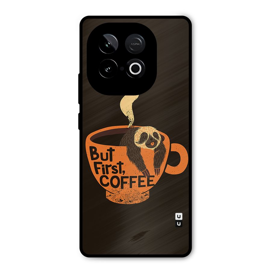 Lazy Coffee Metal Back Case for iQOO Neo 10