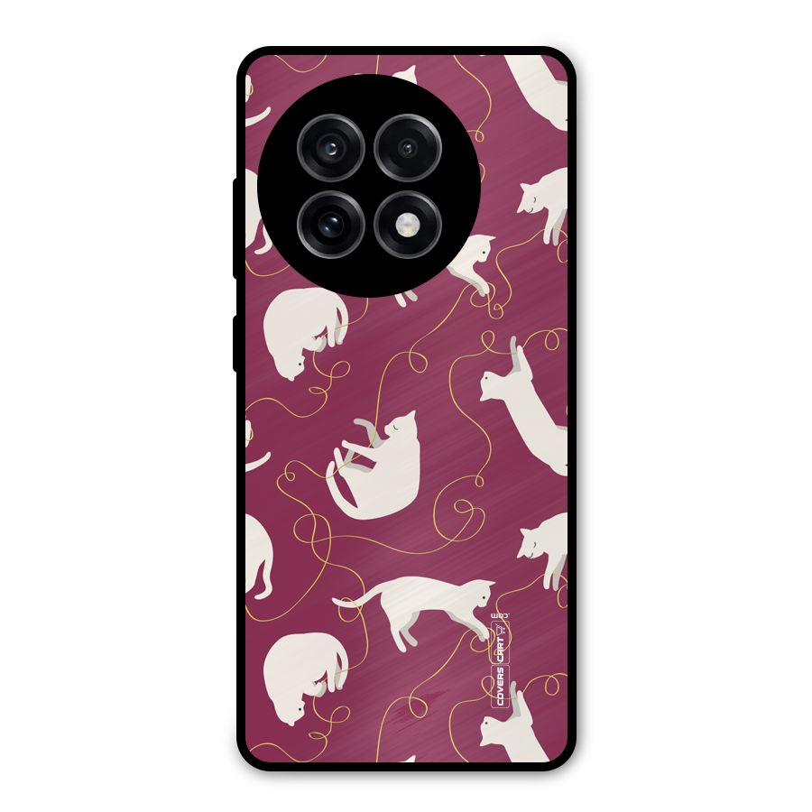 Lazy Kitty Metal Back Case for OnePlus 13R