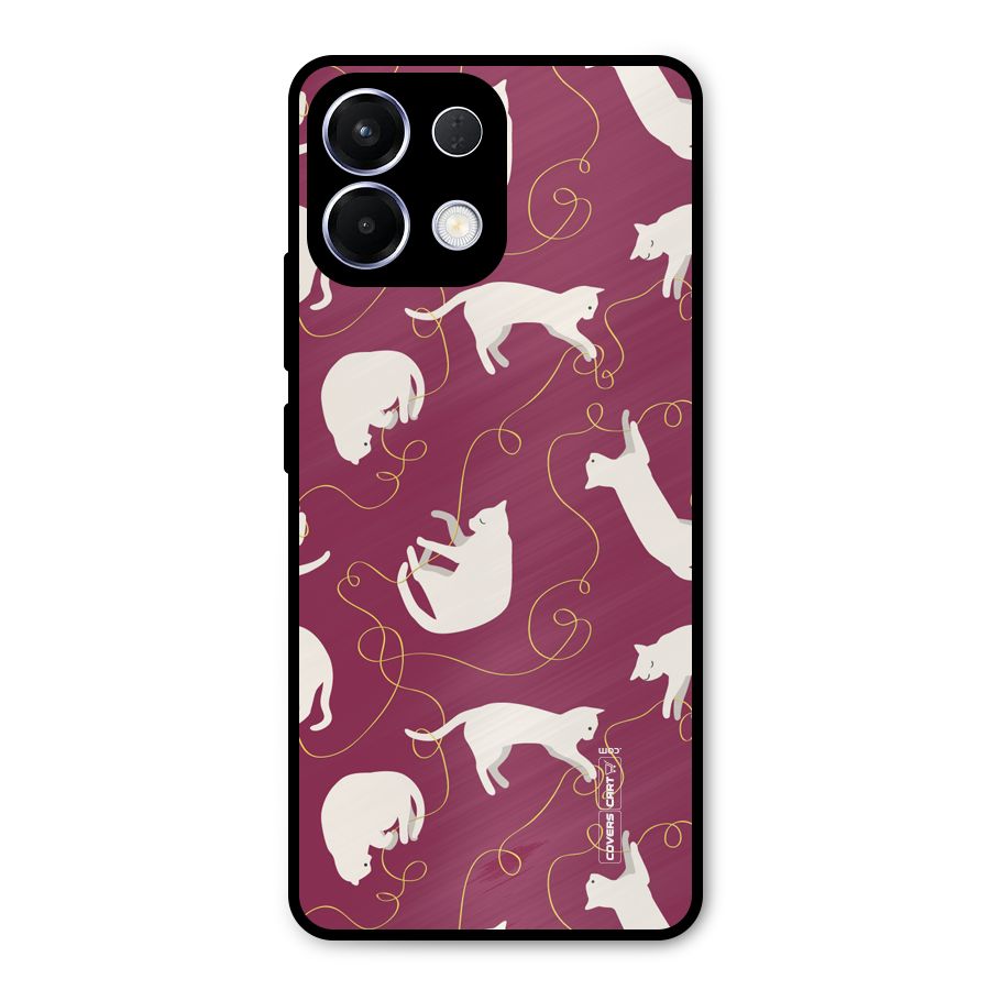 Lazy Kitty Metal Back Case for Oppo K13