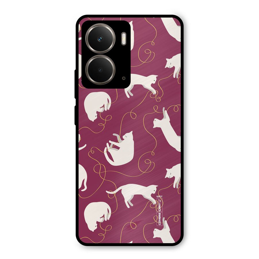 Lazy Kitty Metal Back Case for Realme P3
