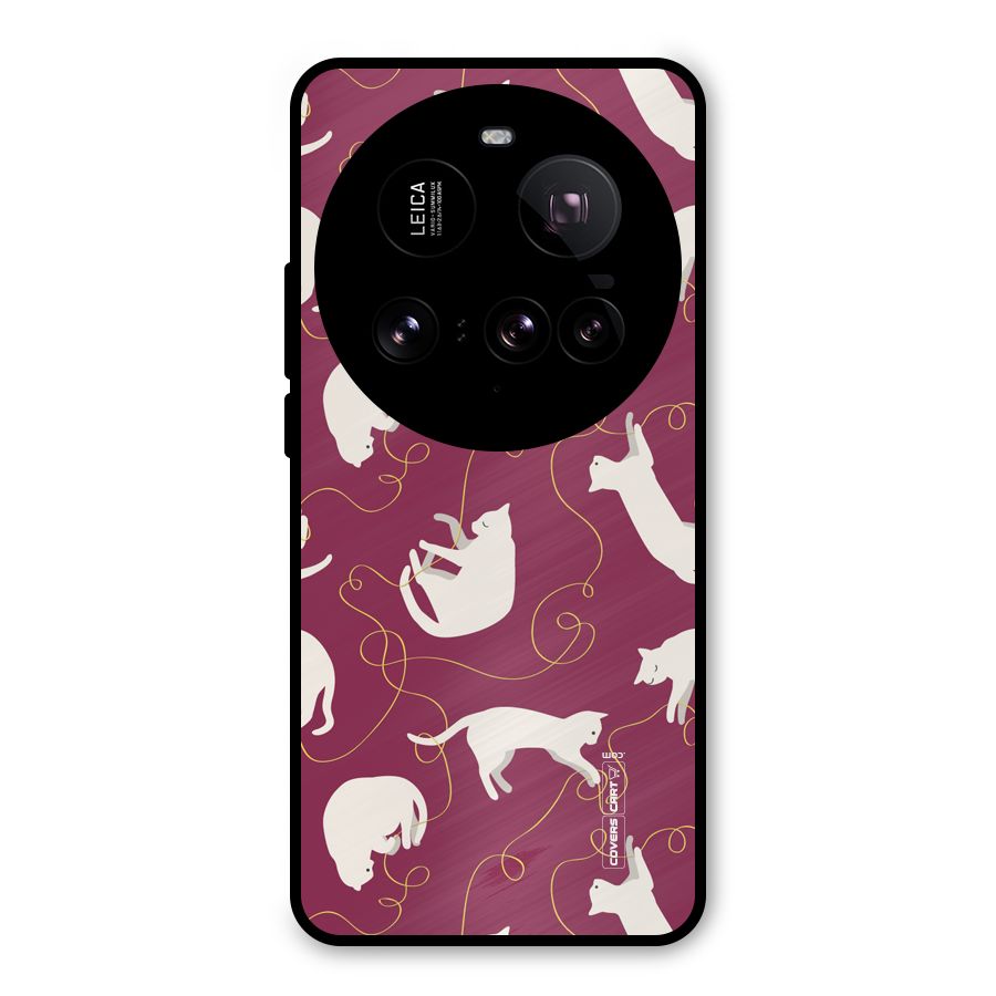 Lazy Kitty Metal Back Case for Xiaomi 15 Ultra