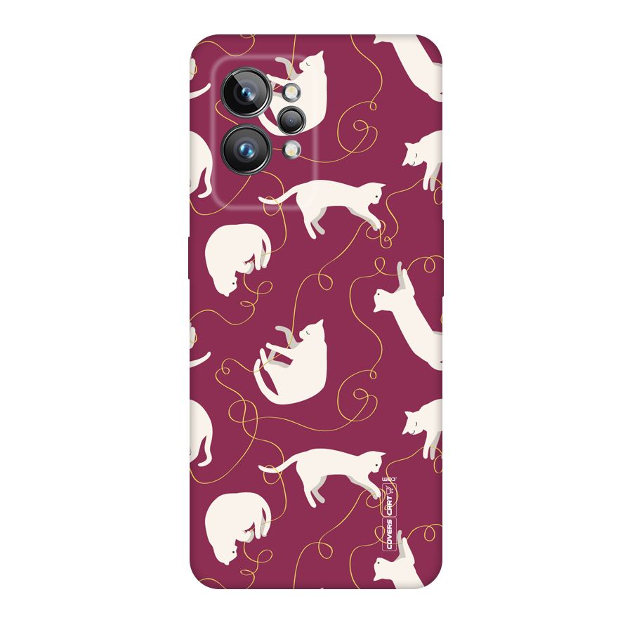 Lazy Kitty Original Polycarbonate Back Case for Realme GT2 Pro