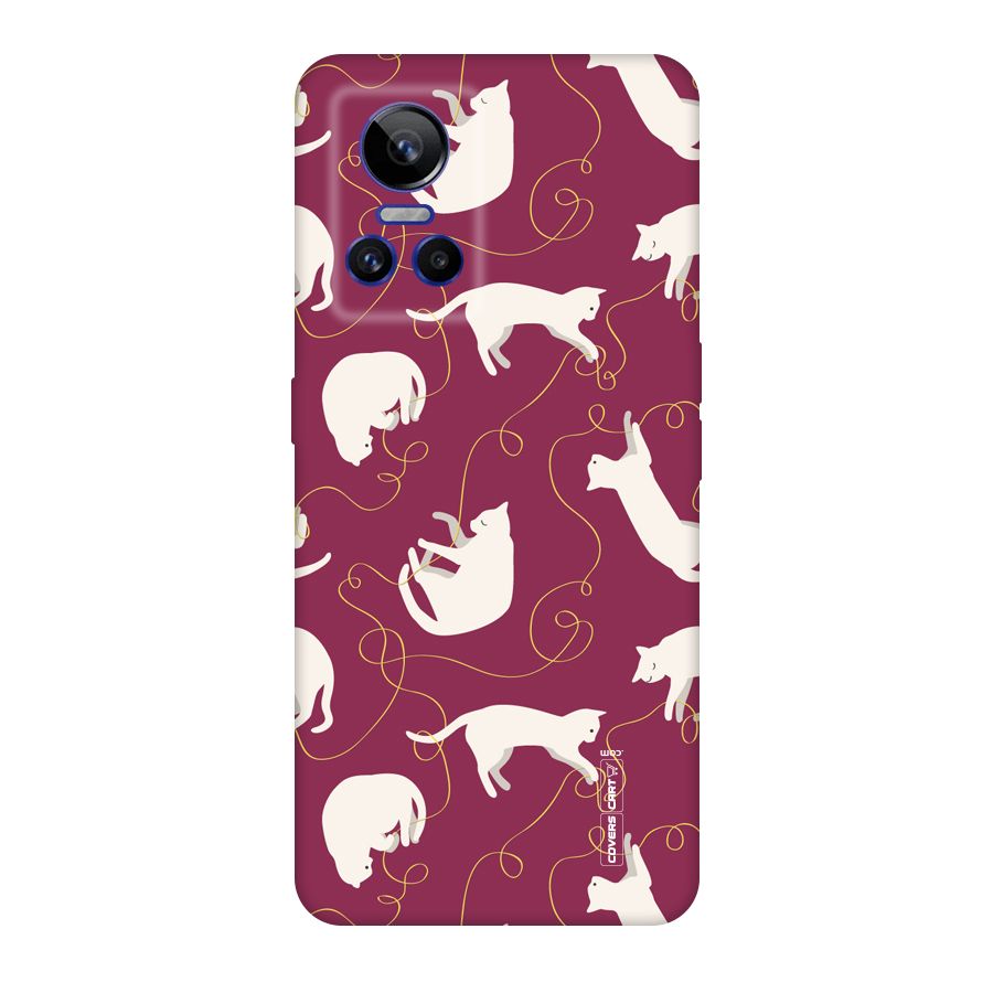 Lazy Kitty Original Polycarbonate Back Case for Realme GT Neo 3