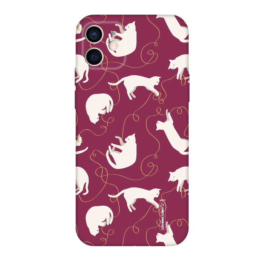 Lazy Kitty Original Polycarbonate Back Case for iPhone 12
