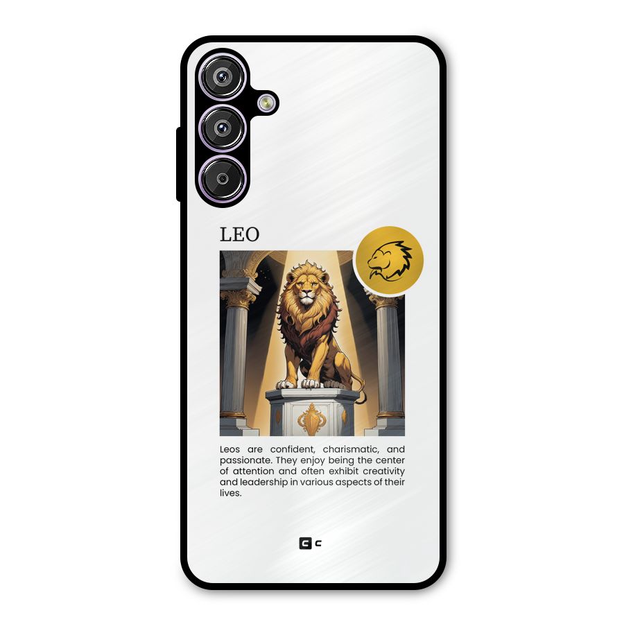 Leader Leo Metal Back Case for Galaxy F15