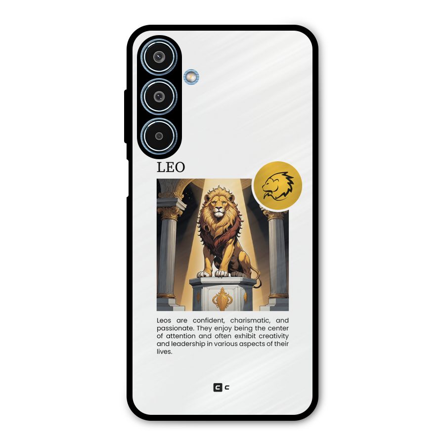 Leader Leo Metal Back Case for Galaxy M35