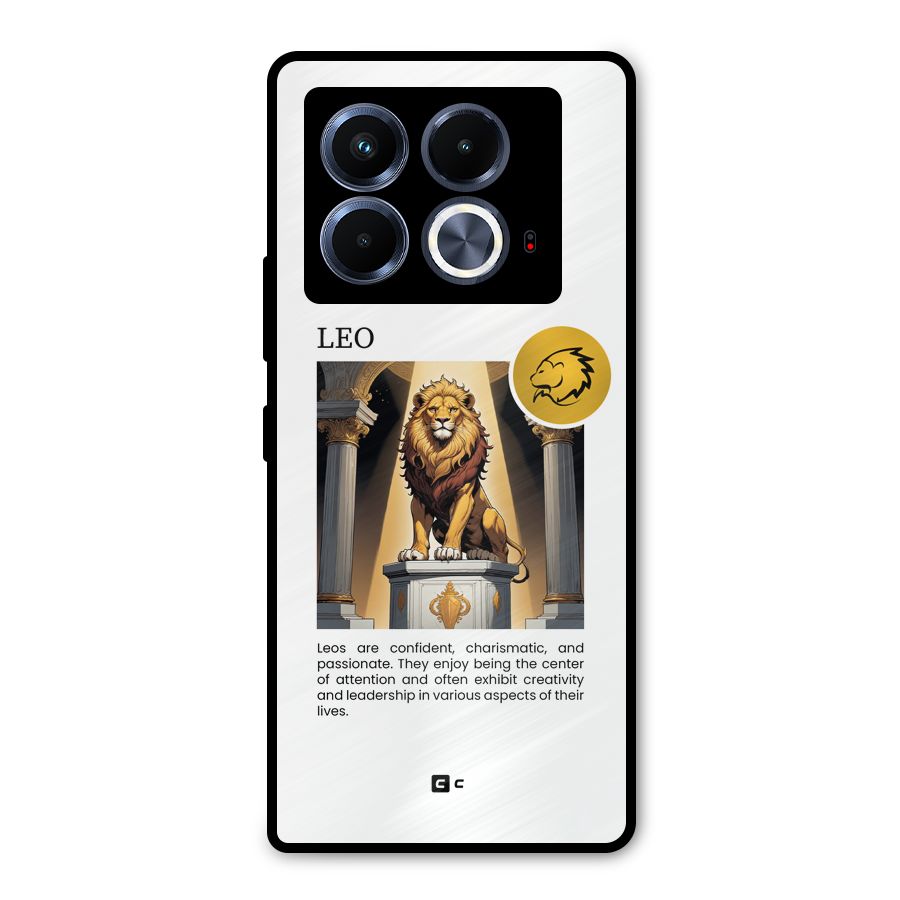 Leader Leo Metal Back Case for Infinix Note 40 5G