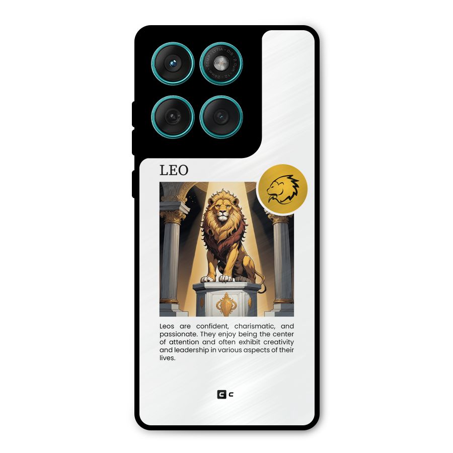 Leader Leo Metal Back Case for Motorola Edge 60 Fusion