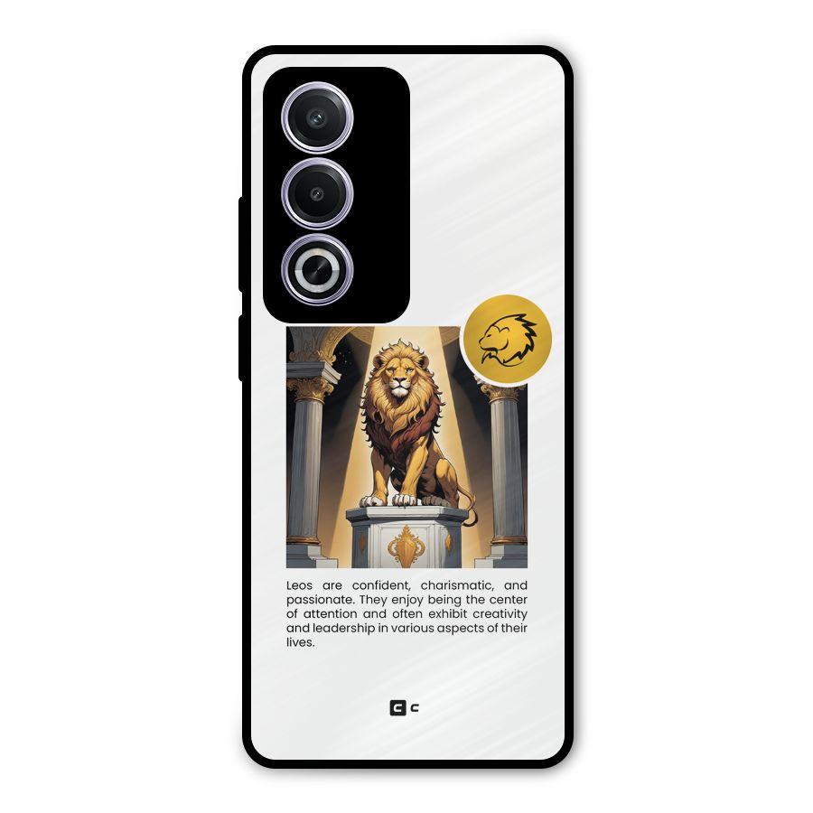 Leader Leo Metal Back Case for Oppo A3 Pro