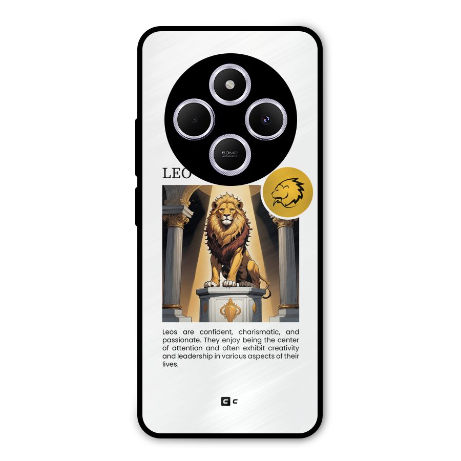 Leader Leo Metal Back Case for Poco C75 5G