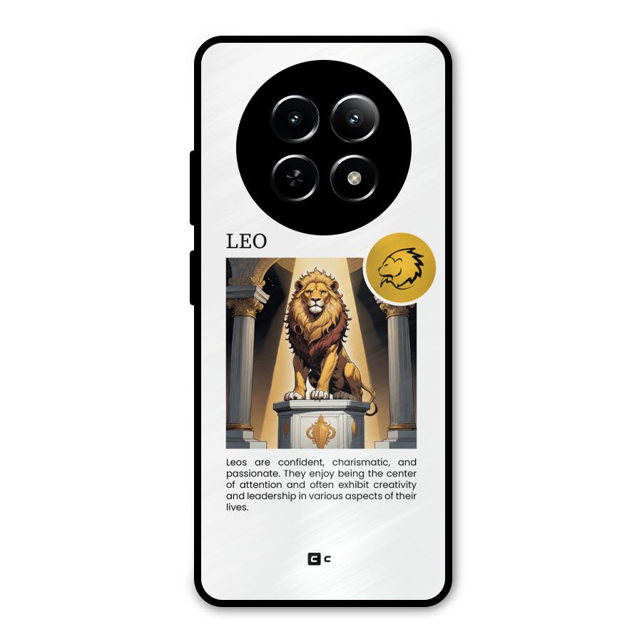 Leader Leo Metal Back Case for Realme 12 5G