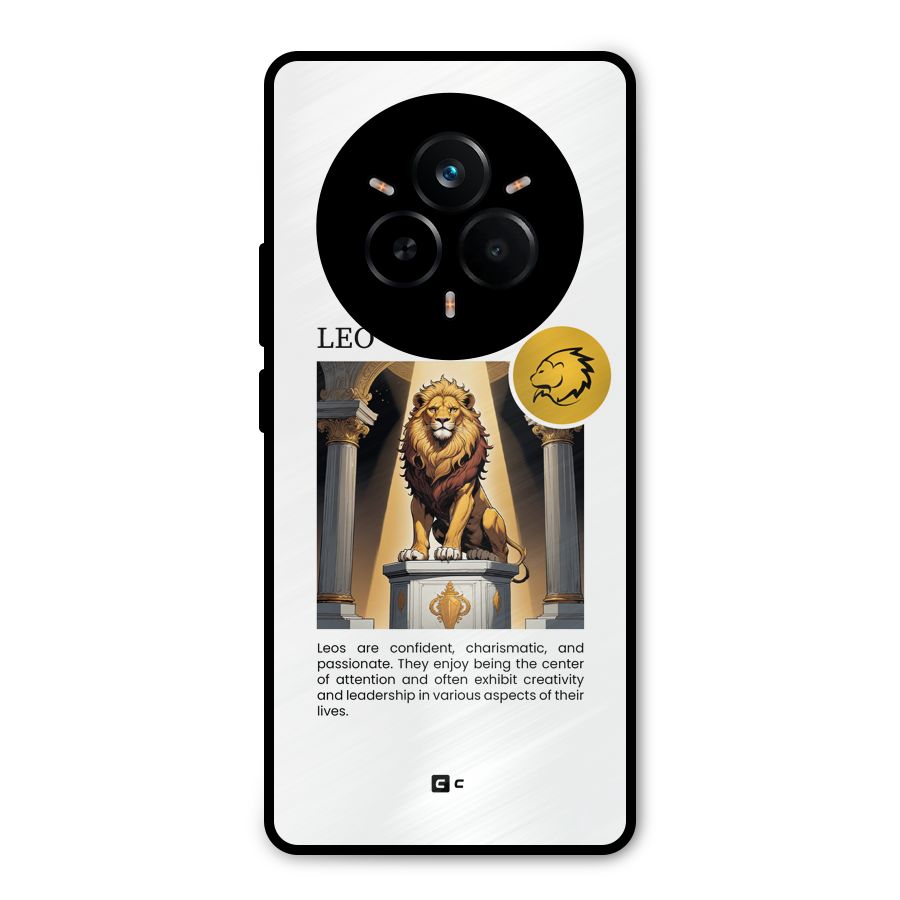 Leader Leo Metal Back Case for Realme 14 Pro Plus