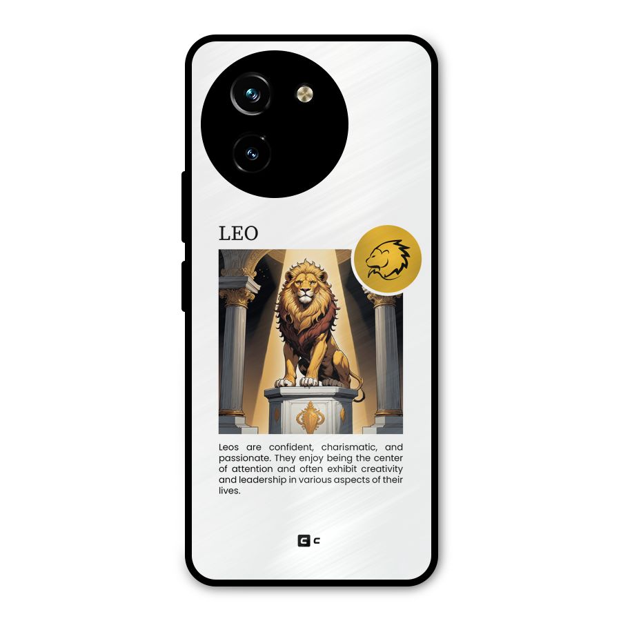 Leader Leo Metal Back Case for Vivo Y200i