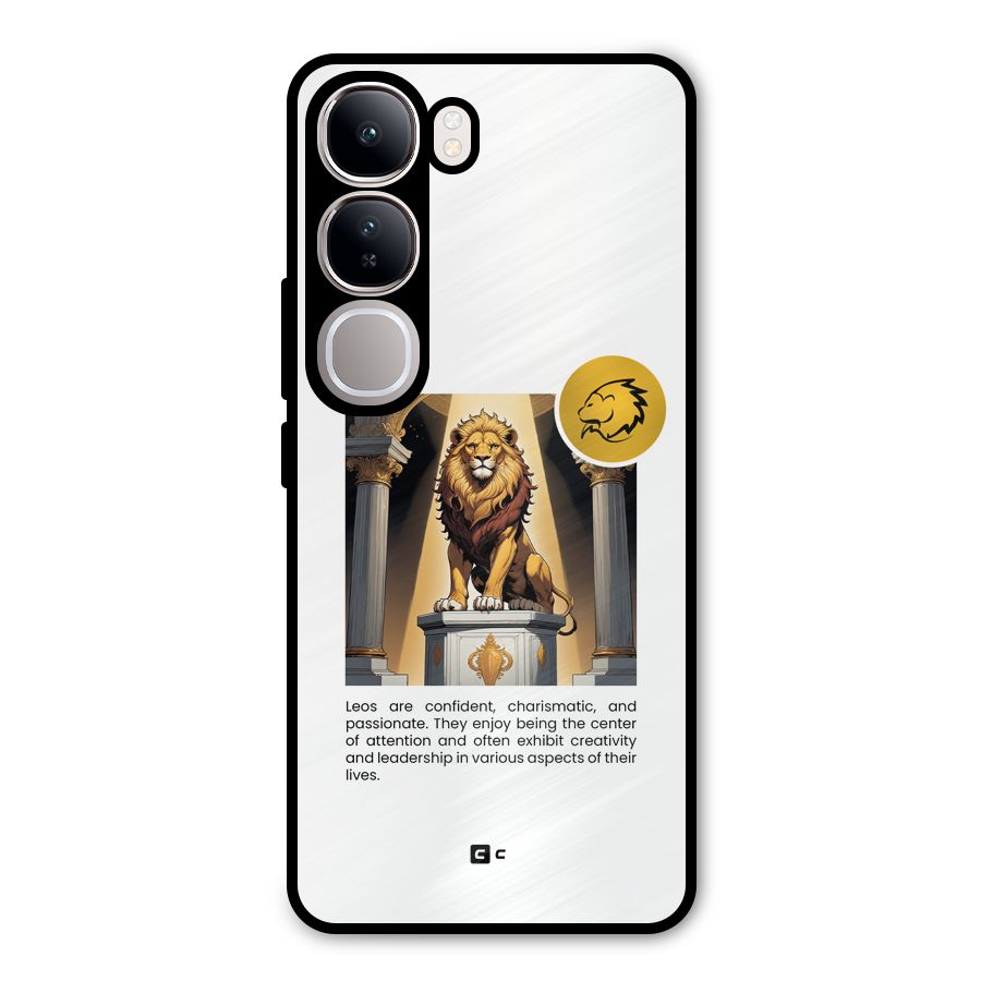 Leader Leo Metal Back Case for Vivo Y300