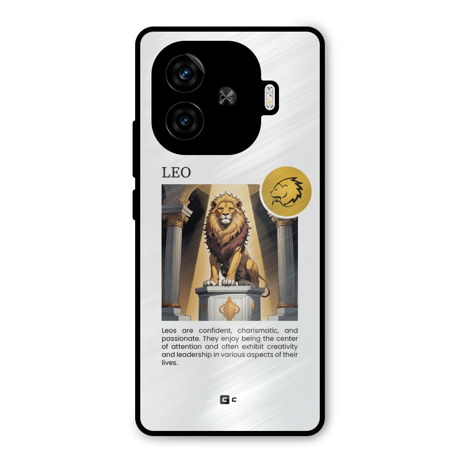 Leader Leo Metal Back Case for iQOO Z9 Turbo