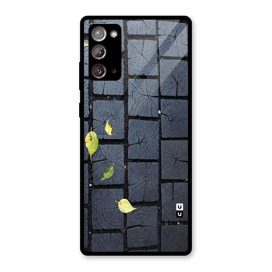 Leaf On Floor Glass Back Case for Galaxy Note 20