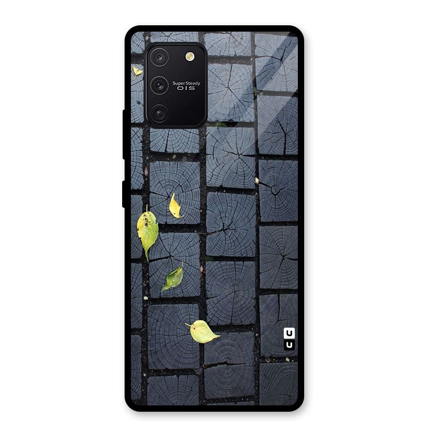 Leaf On Floor Glass Back Case for Galaxy S10 Lite