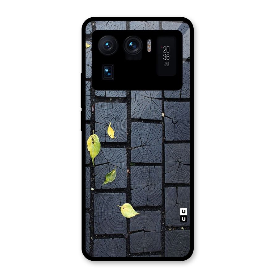 Leaf On Floor Glass Back Case for Mi 11 Ultra