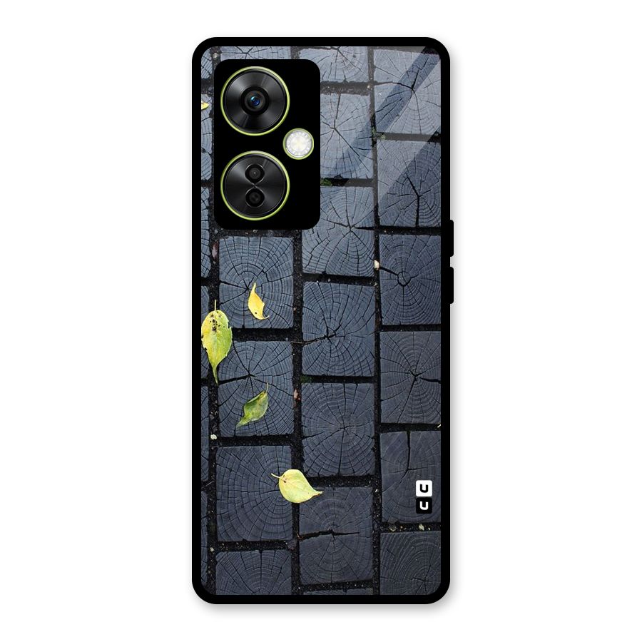 Leaf On Floor Glass Back Case for OnePlus Nord CE 3 Lite