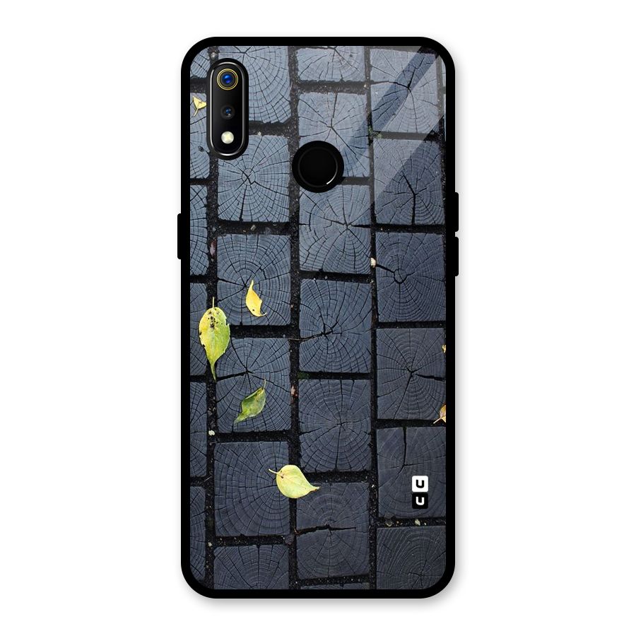 Leaf On Floor Glass Back Case for Realme 3i