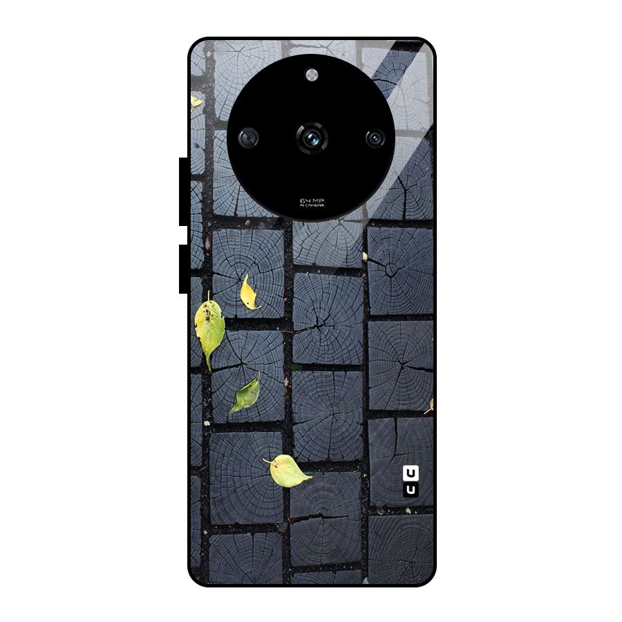 Leaf On Floor Glass Back Case for Realme Narzo 60 5G