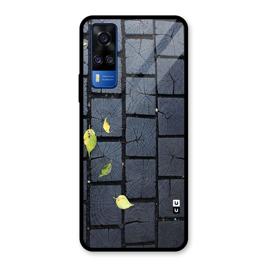 Leaf On Floor Glass Back Case for Vivo Y31