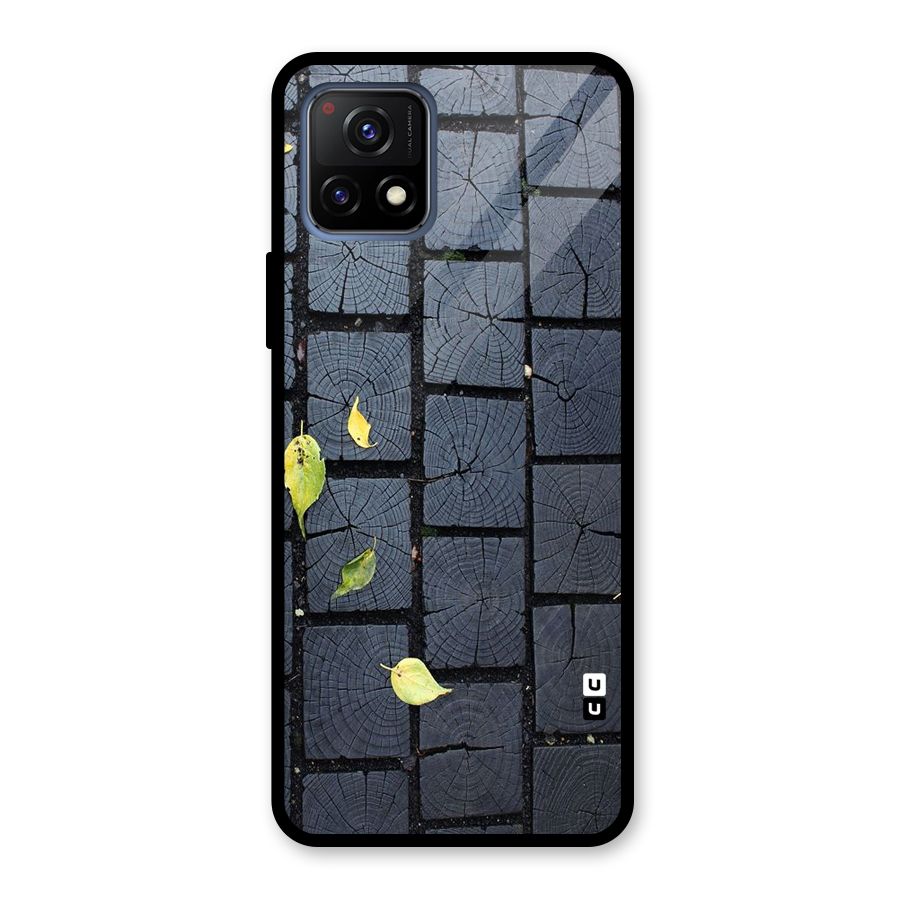 Leaf On Floor Glass Back Case for Vivo Y72 5G