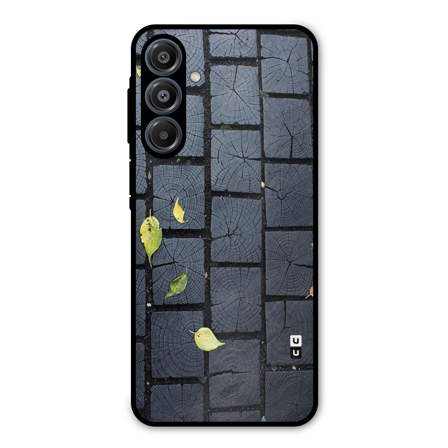 Leaf On Floor Metal Back Case for Galaxy A16 5G