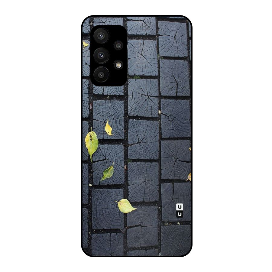 Leaf On Floor Metal Back Case for Galaxy A23