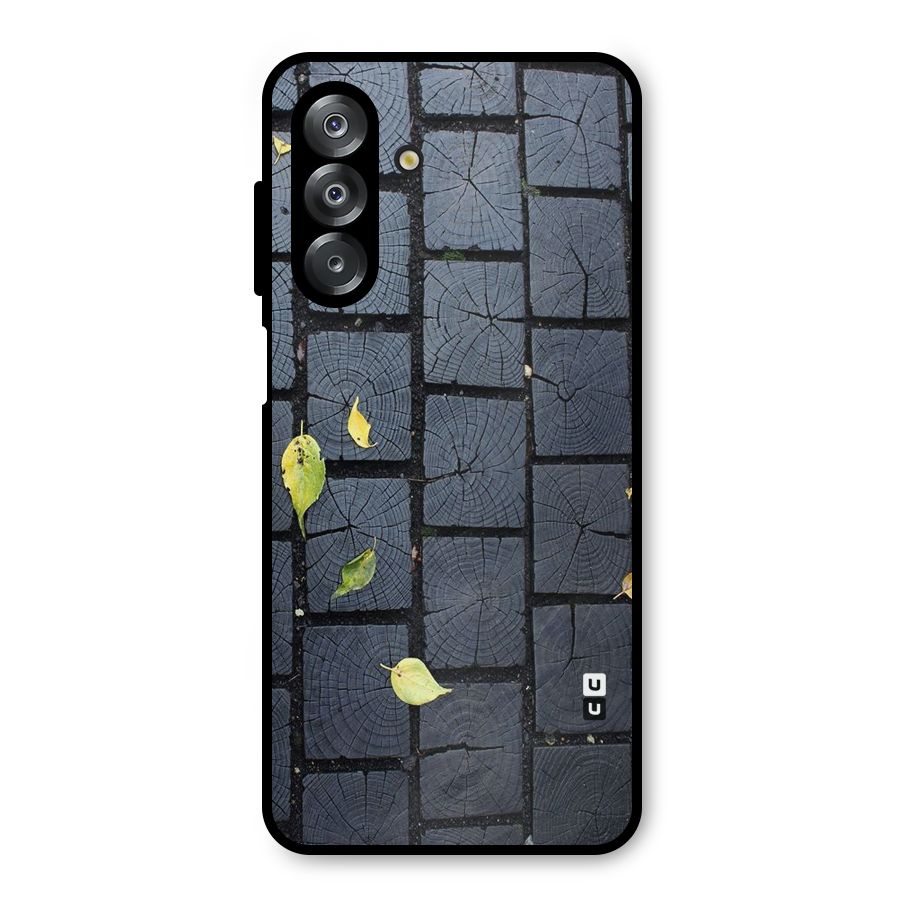 Leaf On Floor Metal Back Case for Galaxy A26