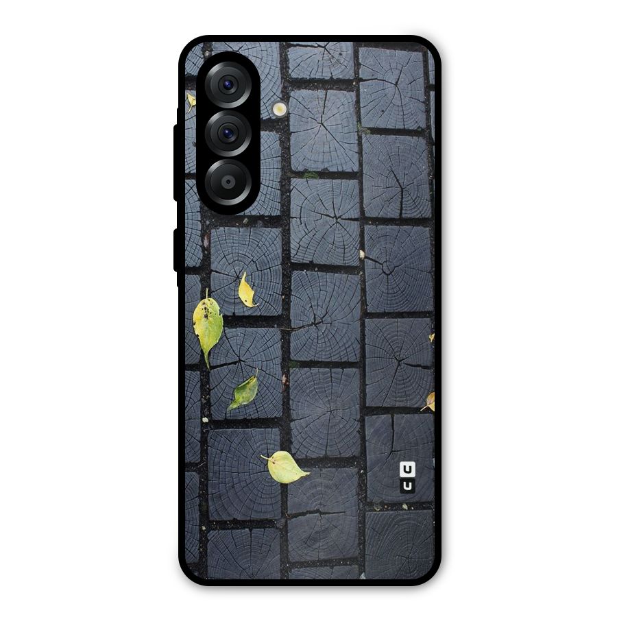 Leaf On Floor Metal Back Case for Galaxy A36