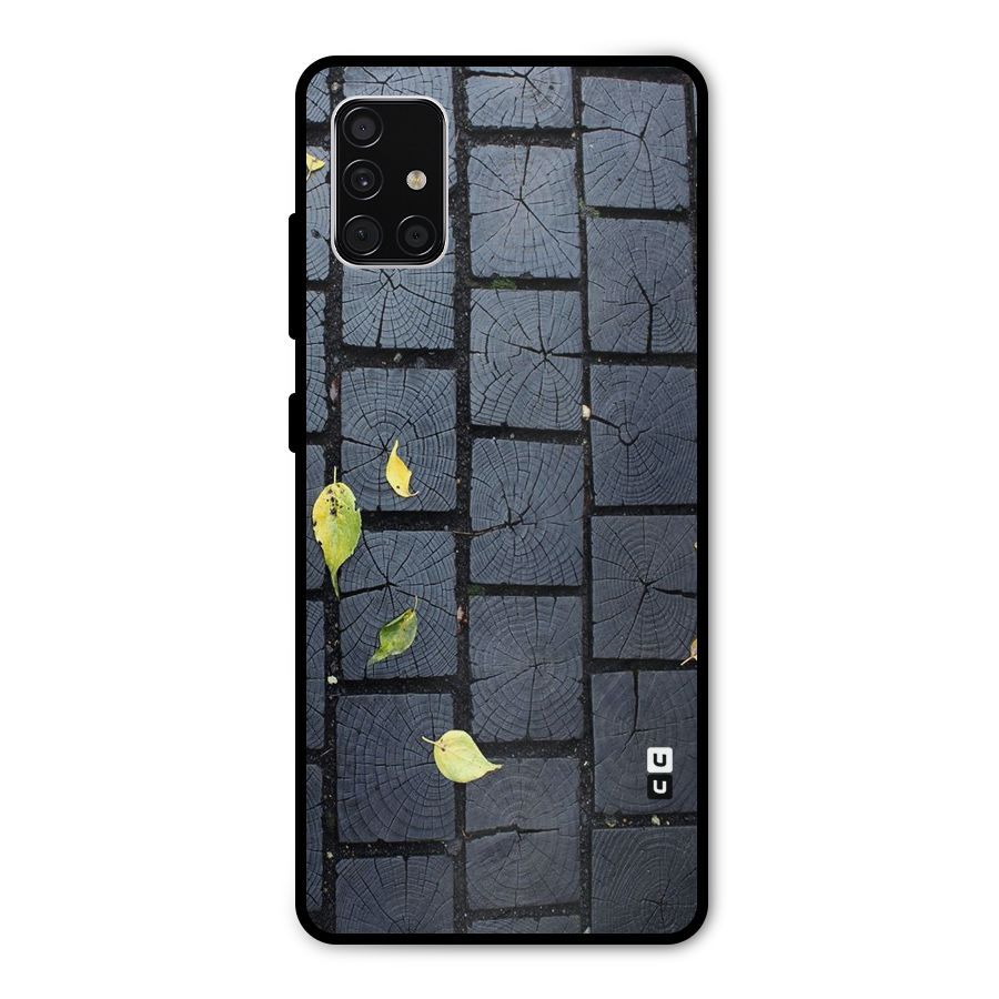Leaf On Floor Metal Back Case for Galaxy A51