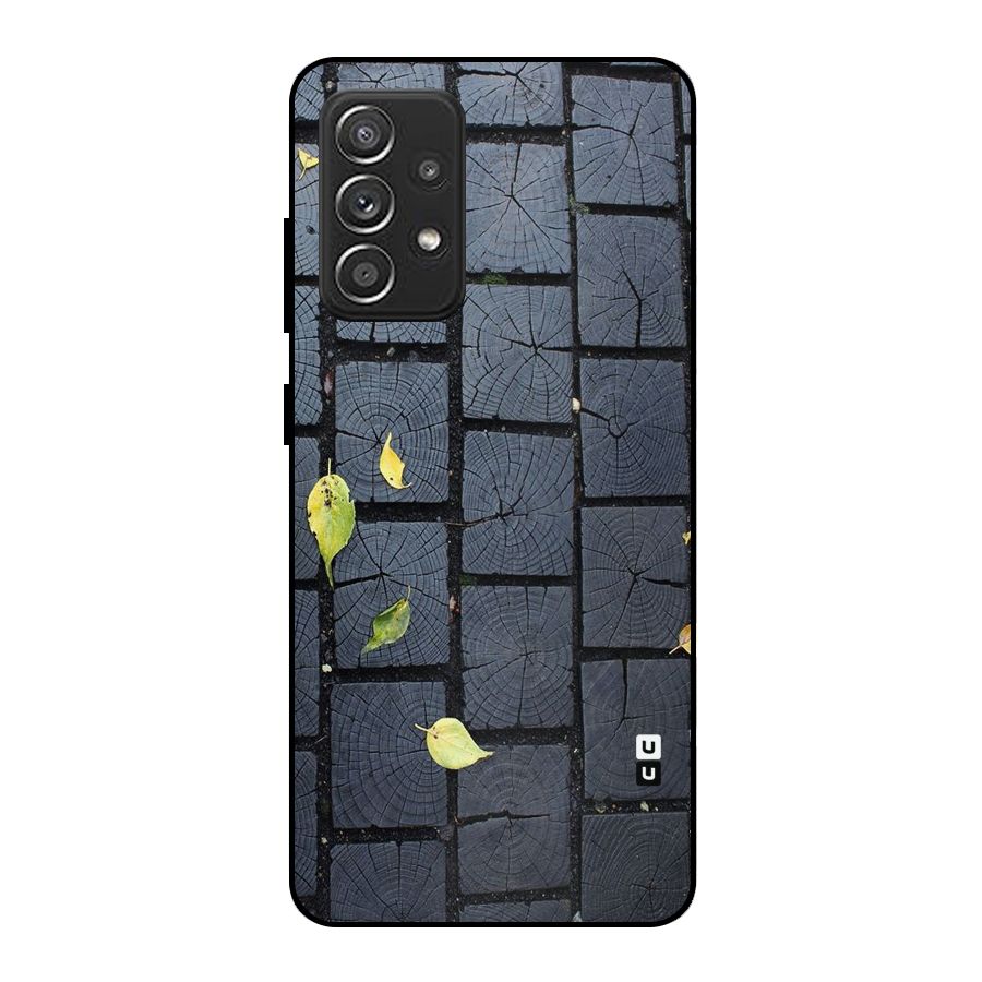 Leaf On Floor Metal Back Case for Galaxy A52