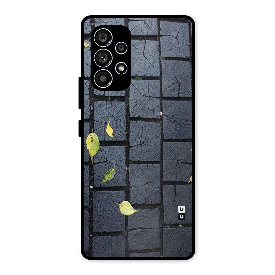 Leaf On Floor Metal Back Case for Galaxy A53 5G