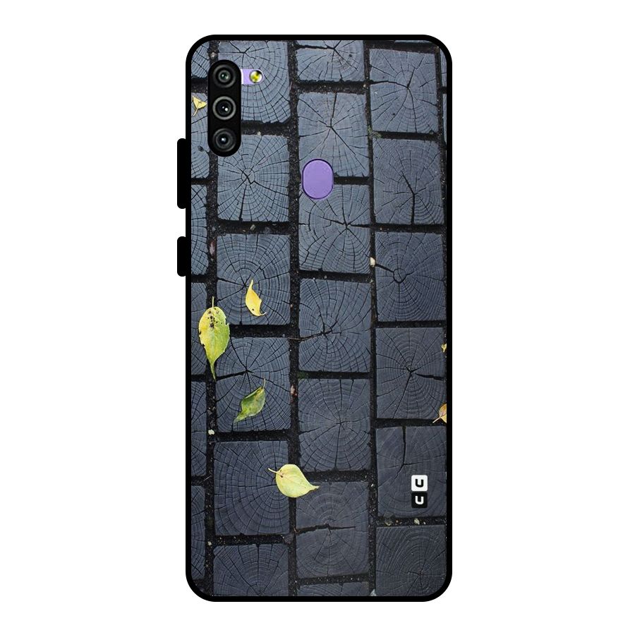 Leaf On Floor Metal Back Case for Galaxy M11