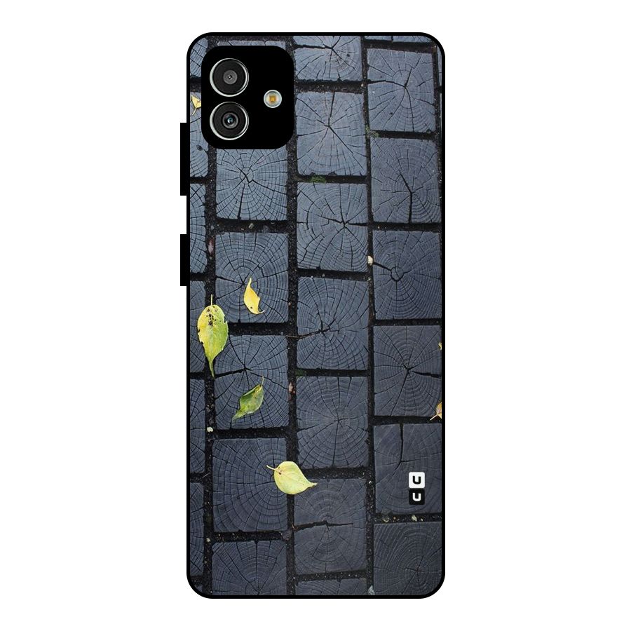 Leaf On Floor Metal Back Case for Galaxy M13 5G
