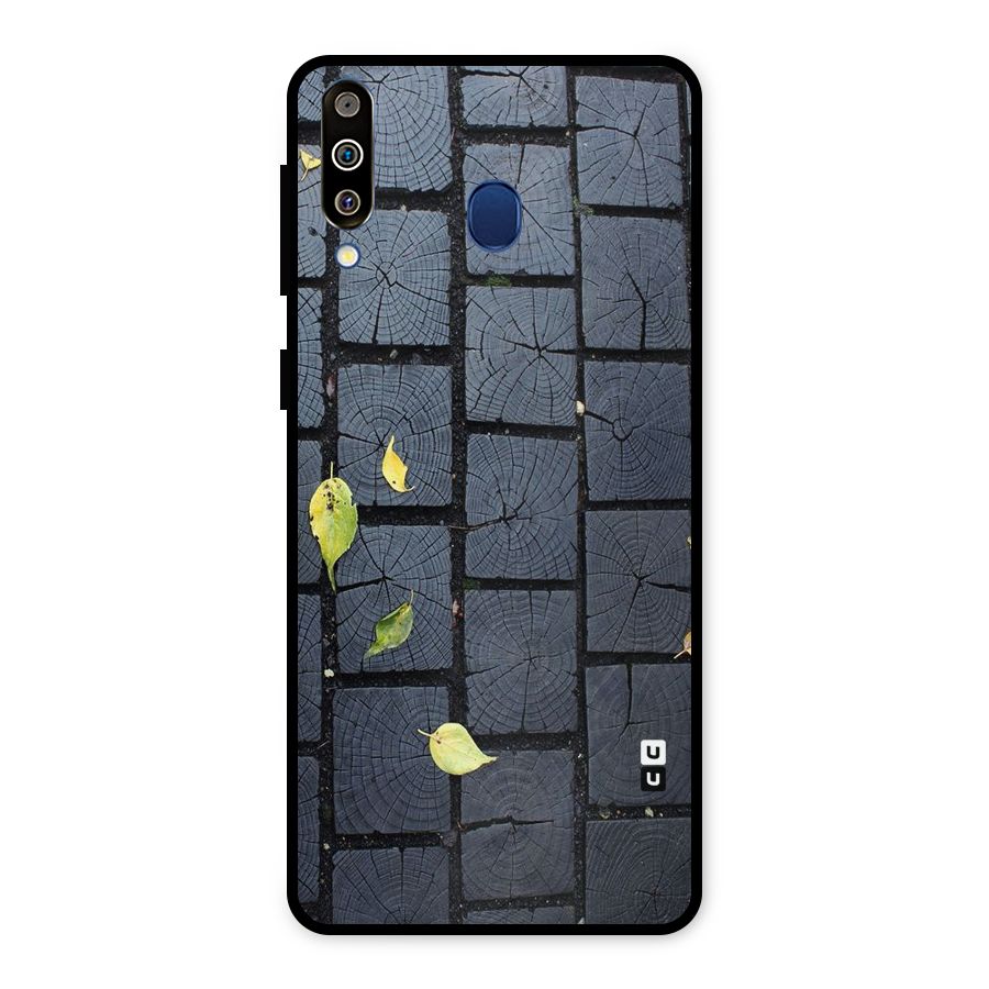 Leaf On Floor Metal Back Case for Galaxy M30
