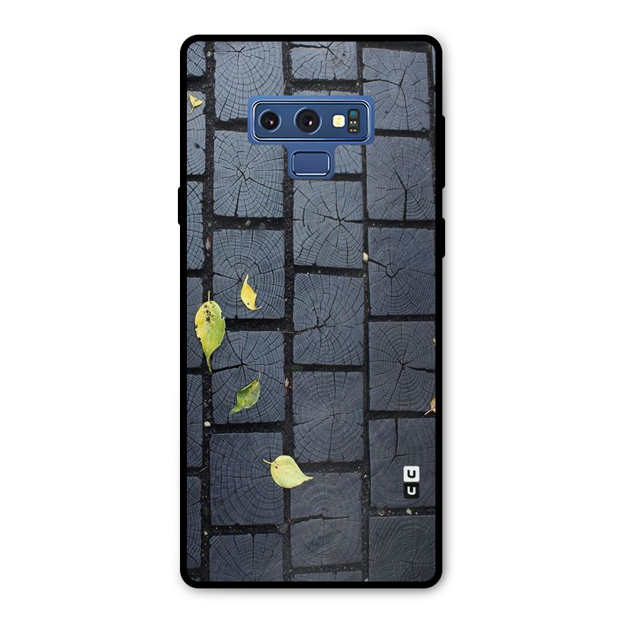 Leaf On Floor Metal Back Case for Galaxy Note 9