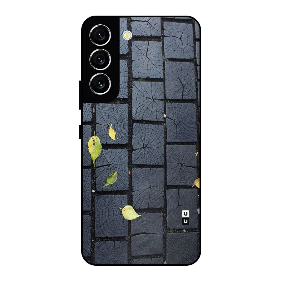 Leaf On Floor Metal Back Case for Galaxy S22 5G
